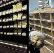 GENERAL CHAOS IN THE USA! Americans seem to be preparing for doomsday – Empty store shelves, panic buying! photo