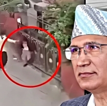 Nepal’s Finance Minister Stripped, Beaten, and Chased into River by Angry Protesters photo
