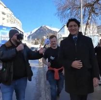 SICK! Former Canadian PM Justin Trudeau mocks COVID-19 vaccine victims at Davos photo